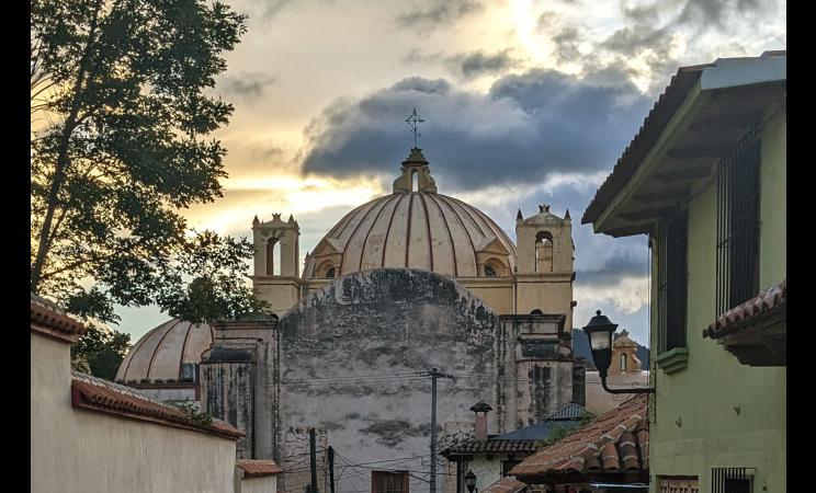 View from the back of Santo Domingo