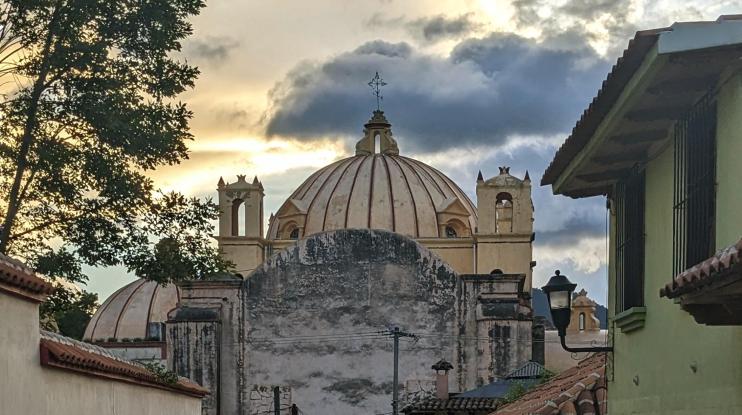 View from the back of Santo Domingo